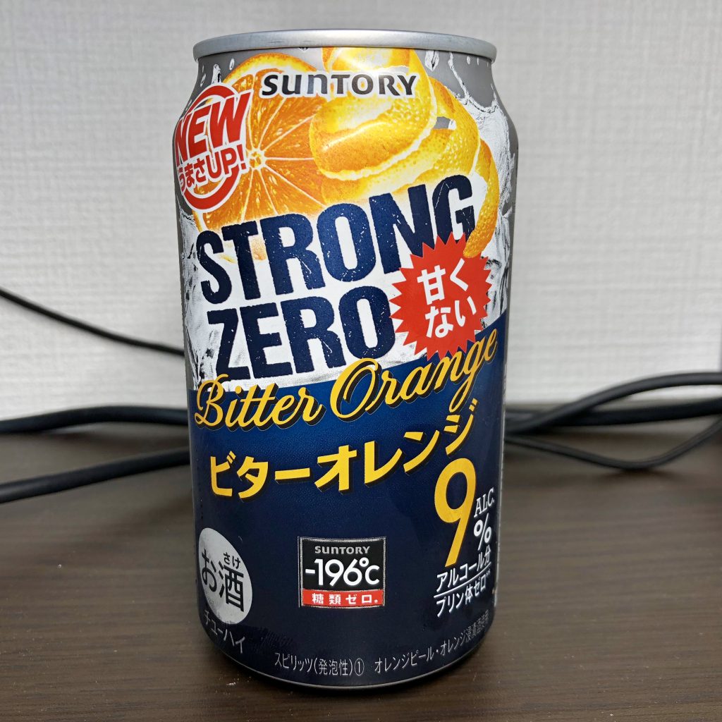 Review Suntory Strong Zero Bitter Orange 9 Matthew Toy